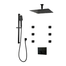 Kodaen Diamond  Push-button Three Way Thermostatic Shower System - Kit 2 - F59123