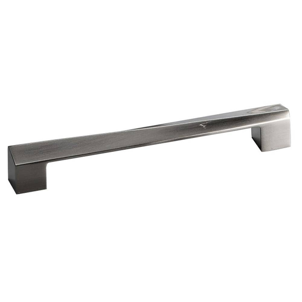 Pomelli Designs Loretto 6 Inch Cabinet Pull Handle- Brushed Nickel - Renoz