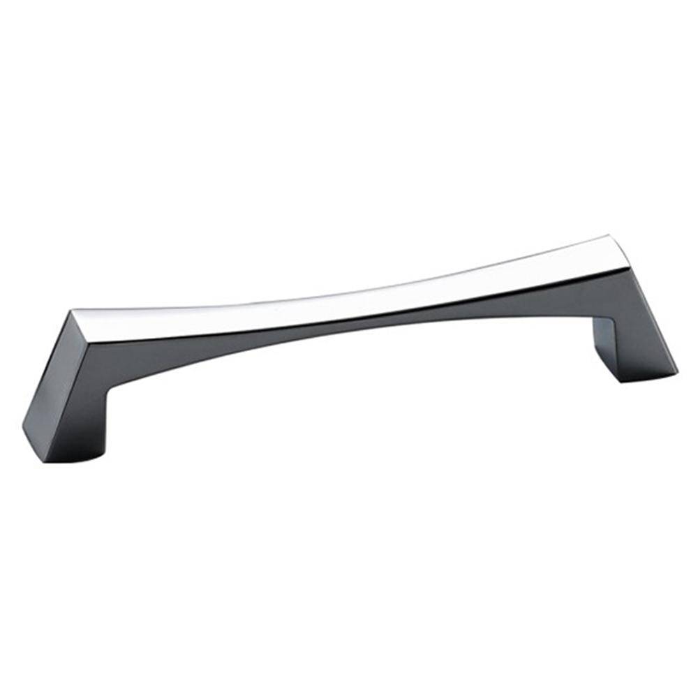 Pomelli Designs Brant 5 Inch Cabinet Pull Handle- Polished Chrome - Renoz