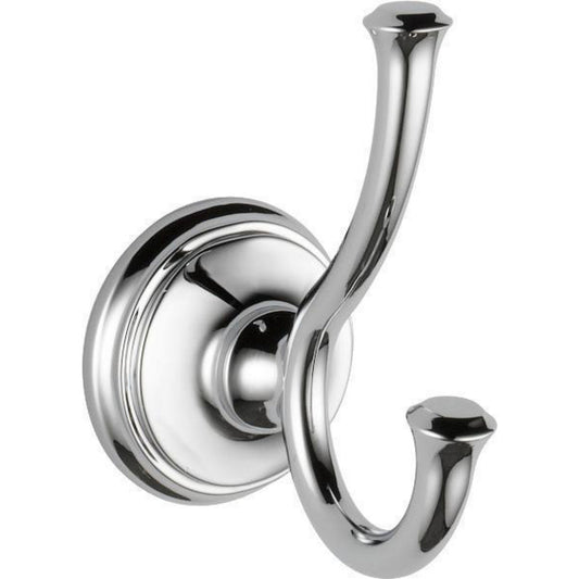 Delta CASSIDY Double Robe Hook- Chrome