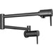 Delta Contemporary Wall Mount Pot Filler -Matte Black