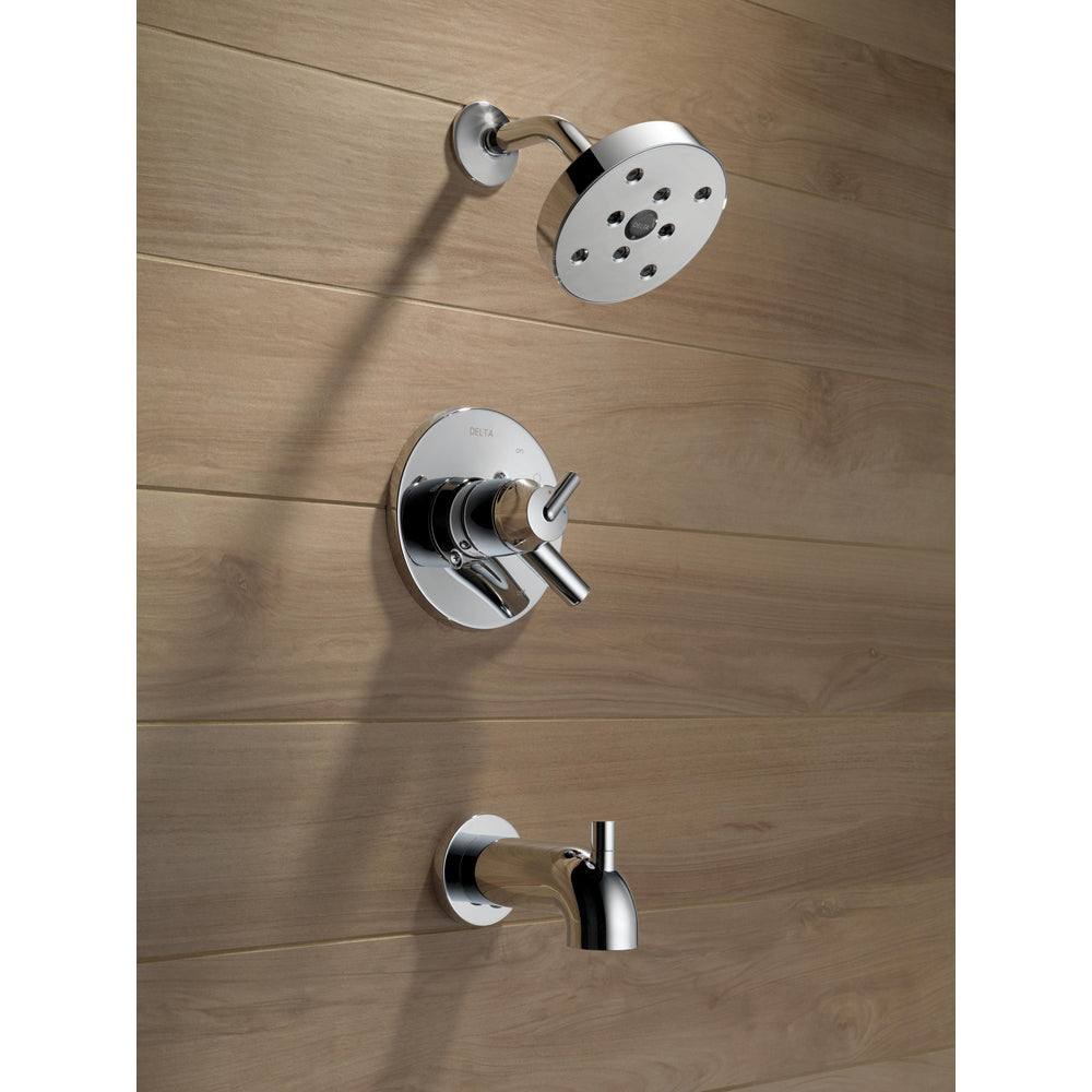 Delta TRINSIC Monitor 17 Series H2Okinetic Tub & Shower Trim -Chrome (Valve Sold Separately)