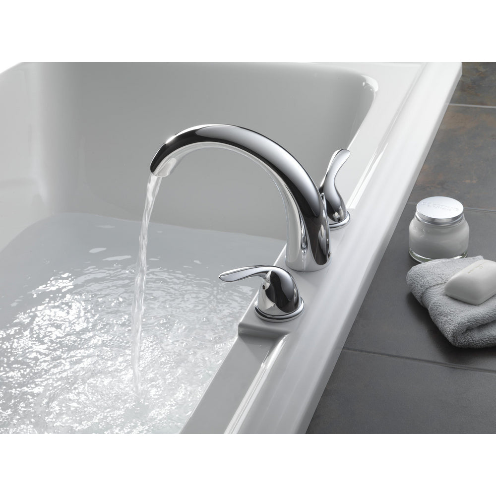 Delta Classic Roman Tub Filler Trim-Chrome (Valve Sold Separately)