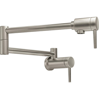 Delta Contemporary Wall Mount Pot Filler- Stainless