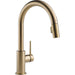 Delta TRINSIC Single Handle Pull-Down Kitchen Faucet- Champagne Bronze