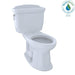 Toto Eco Dartmouth Two Piece Toilet, 1.28 GPF, Elongated Bowl (Seat Sold Separately) - Renoz