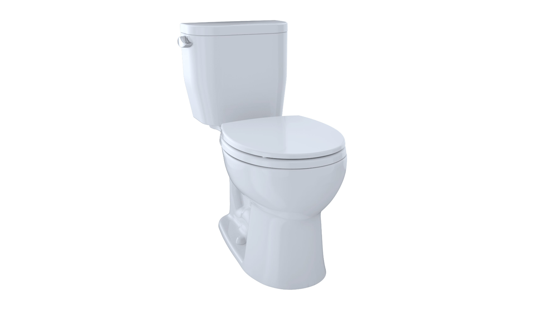 Toto Entrada Close Coupled Round Toilet 1.28gpf (Seat Sold Separately) - Renoz