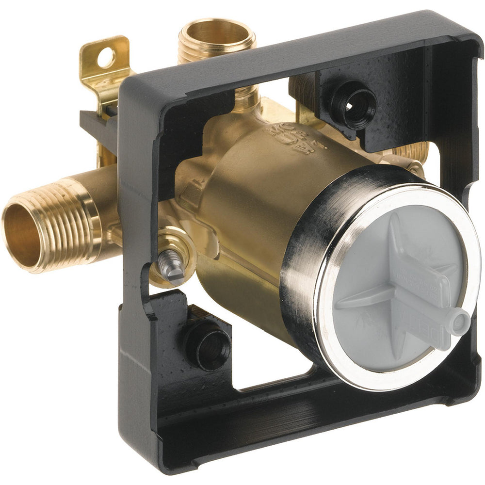 Delta MultiChoice Universal High-Flow Shower Rough In Valve - Universal Inlets / Outlets (UNWSHF)