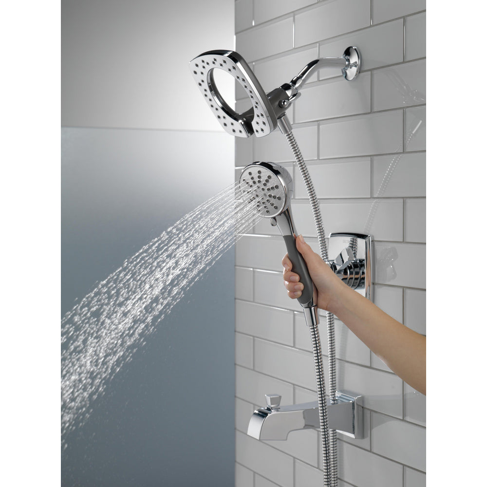 Delta ASHLYN Monitor 17 Series Two-in-One Shower Trim with In2ition -Chrome (Valve Sold Separately)