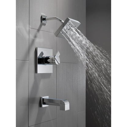 Delta ARA Monitor 17 Series H2Okinetic Tub & Shower Trim -Chrome (Valve Sold Separately)