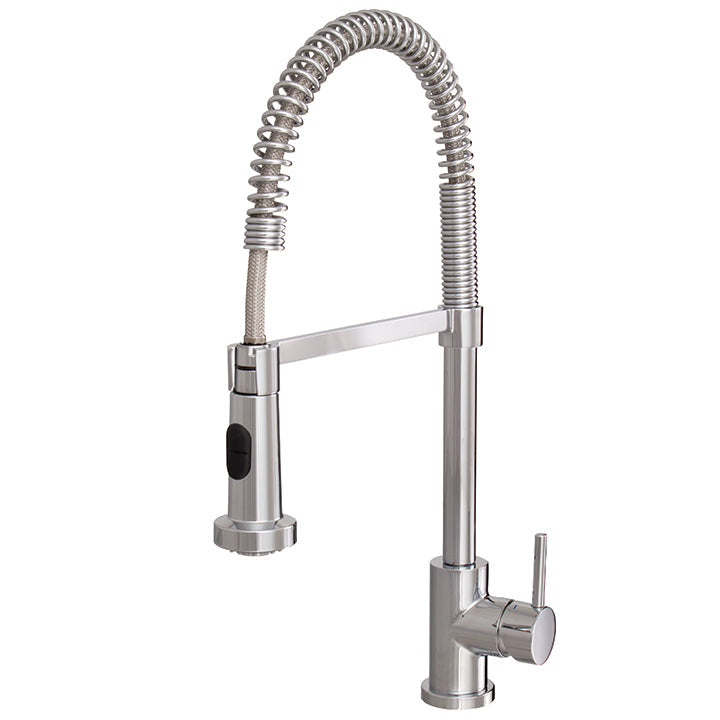 AquaBrass Wizard Pull-out Dual Stream Mode Kitchen Faucet