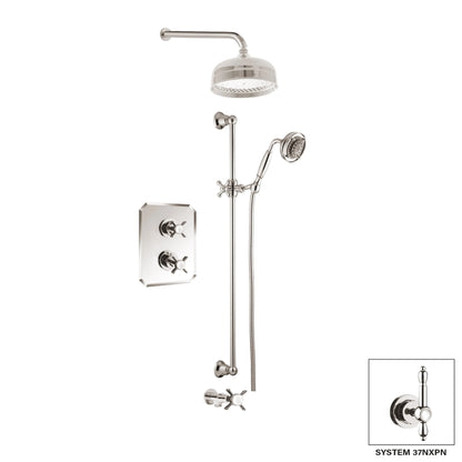 Aquadesign Products Shower Kits (Nostalgia 37NX) - Polished Nickel