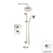 Aquadesign Products Shower Kit (Colonial 37CL) - Brushed Nickel