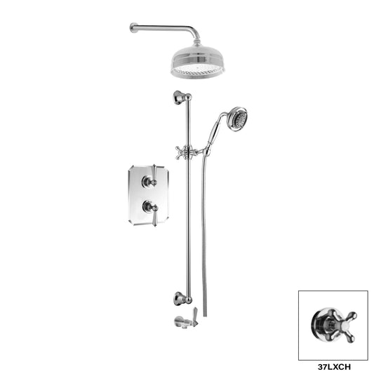 Aquadesign Products Shower Kits (London 37LL) - Chrome