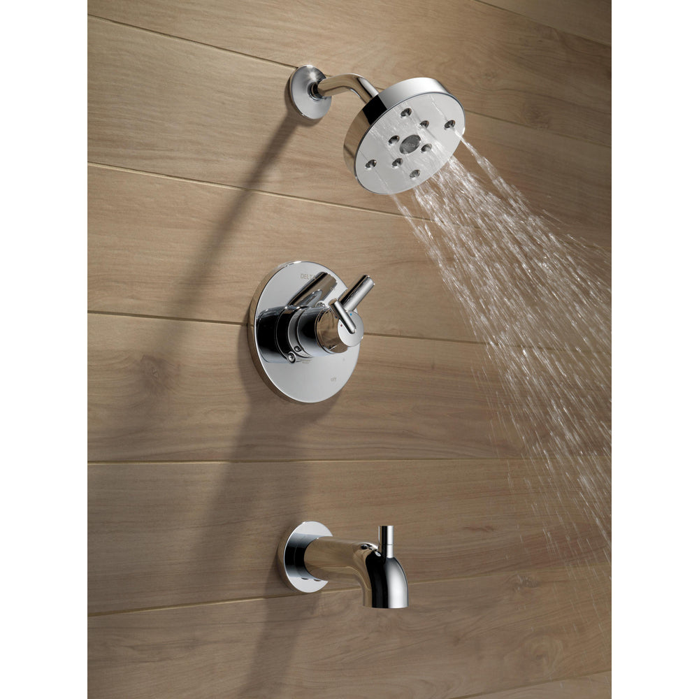 Delta TRINSIC Monitor 17 Series H2Okinetic Tub & Shower Trim -Chrome (Valve Sold Separately)