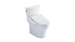 Toto Aquia IV Arc Washlet+ C2 Two Piece Toilet UnIVersal Height 1.28 & 0.9 GPF