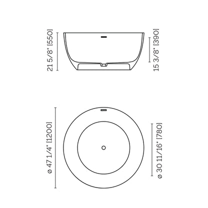 StoneTouch Centerpiece Bathtub