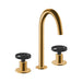 Aquadesign Products 8” Lav – With Pop-up Included (Twist 47075) - Brushed Gold