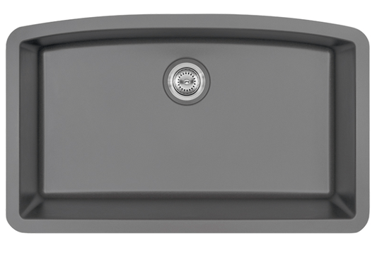 MSI GREY QUARTZ SINGLE BOWL SINK 3219 - Renoz