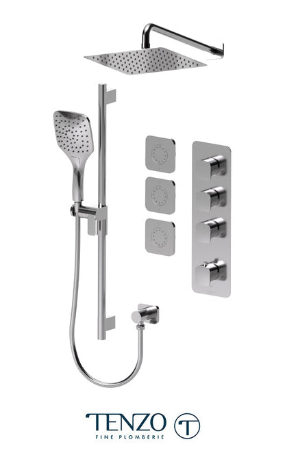 Tenzo - Delano Shower Kit With 3 Functions DET43-571168