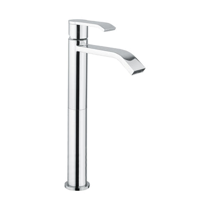 Aquadesign Products Tall Single Hole Lav – Drain Included (Stile 500244) - Chrome