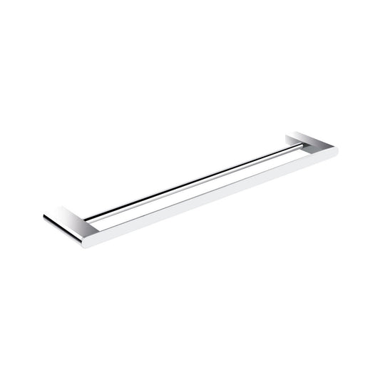 Kube Bath Aqua Chiaro 24″ Double Towel Bar – Chrome