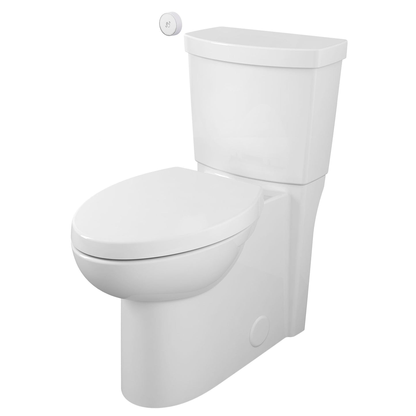 American Standard Studio Touchless Skirted Two-Piece 1.28 gpf/4.8 Lpf Chair Height Elongated Toilet with Seat