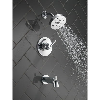 Delta TRINSIC Monitor 14 Series H2Okinetic Tub & Shower Trim -Chrome (Valve Sold Separately)