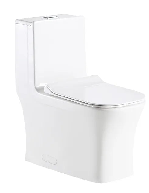 Liro Canada Alta One Piece Fully Skirted Square Toilet 12"