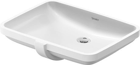 Duravit Under Counter Mounted Basin 21 5/8" x 15 3/4" White