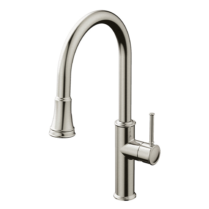 AquaBrass Margherita Pull-down Dual Stream Mode Kitchen Faucet