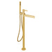 Aquadesign Products Floor Mount Tub Filler (Caso 700018) - Brushed Gold