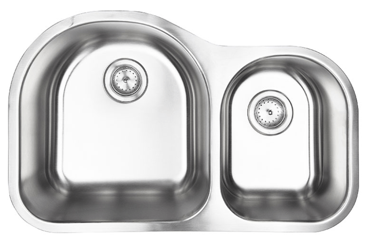 MSI DOUBLE BOWL SINK 60/40 - 3120 - Renoz