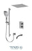 Tenzo - Delano Pressure Balanced T-box Shower Kit With 3 Functions - DEPB33-511655