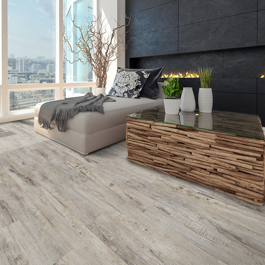 Power Dekor Basik3 collection Laminate Flooring (48" X 5" X 12 mm)