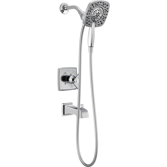 Delta ASHLYN Monitor 17 Series Two-in-One Shower Trim with In2ition -Chrome (Valve Sold Separately)