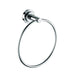 Kube Bath Aqua Rondo Towel Ring – Chrome - Renoz