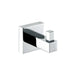 Kube Bath Aqua Piazza Robe Hook – Chrome - Renoz