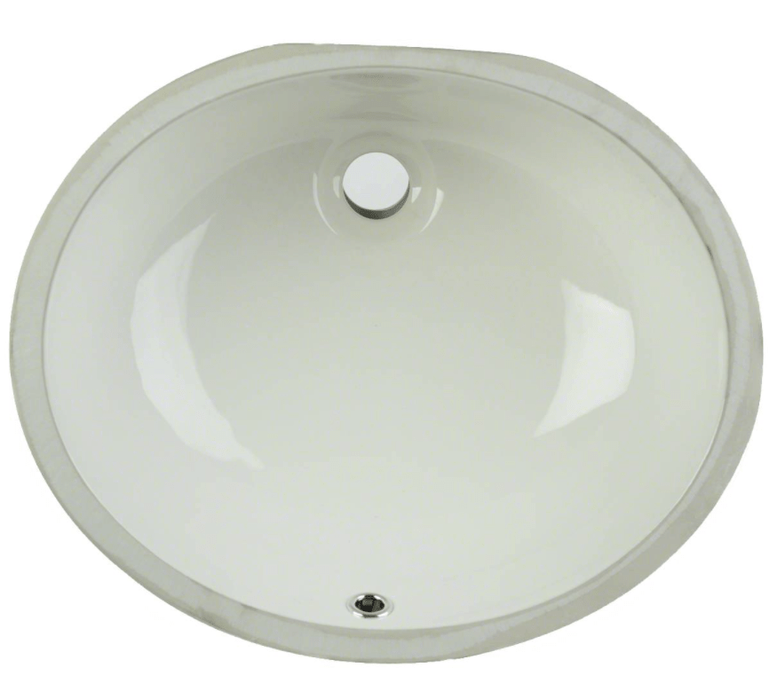 MSI VANITY BISQUE OVAL PORCELAIN SINK 1714 - Renoz