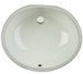 MSI VANITY BISQUE OVAL PORCELAIN SINK 1714 - Renoz