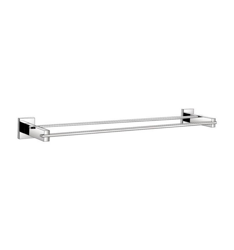 Kube Bath Aqua Korsa 18″ Double Towel Bar – Chrome