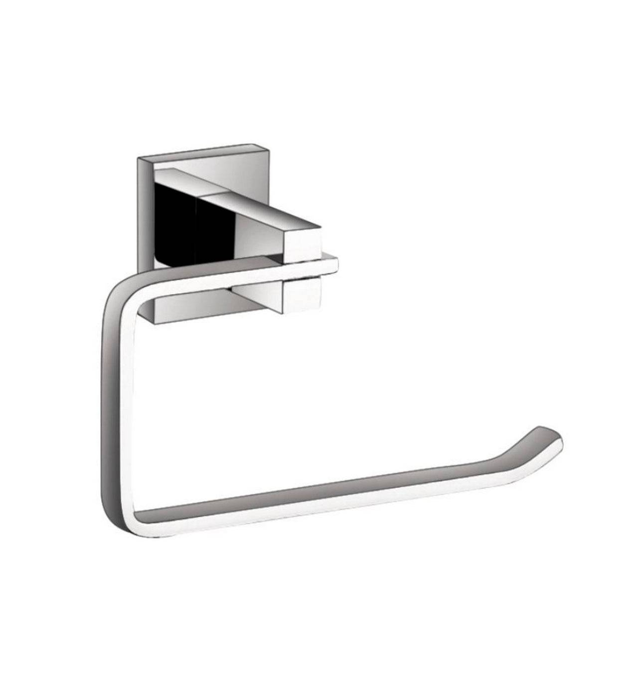 Kube Bath Aqua Korsa Towel Ring – Chrome - Renoz