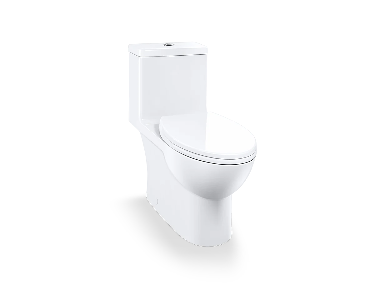 Caroma Caravelle Smart One Piece, High Efficiency (Het) Dual-flush Toilet White 989900