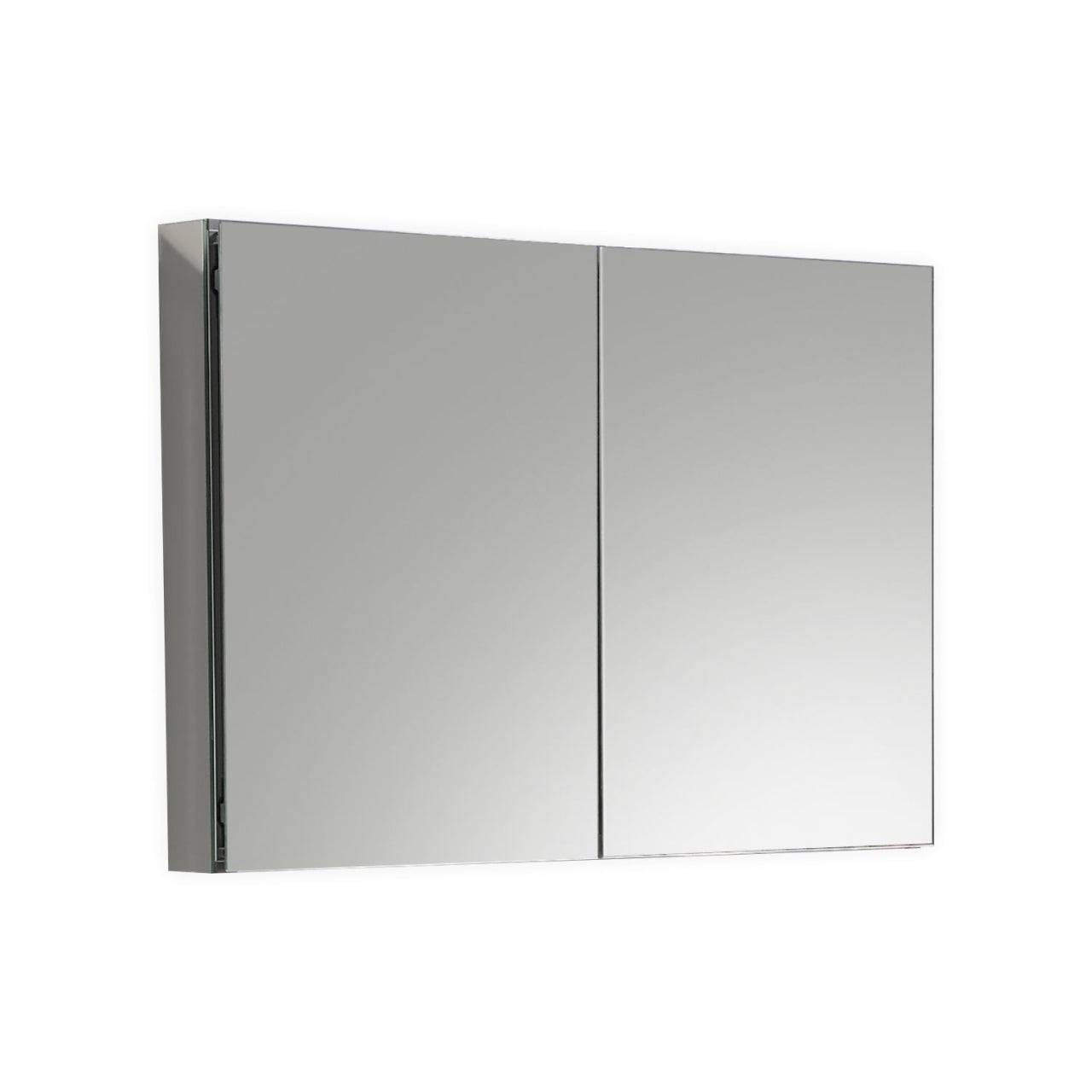 Kube Bath 48" Wide Mirrored Bathroom Medicine Cabinet - Renoz