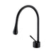 Kube Bath Aqua Infinity Single Lever Bathroom Vanity Faucet – Matte Black - Renoz