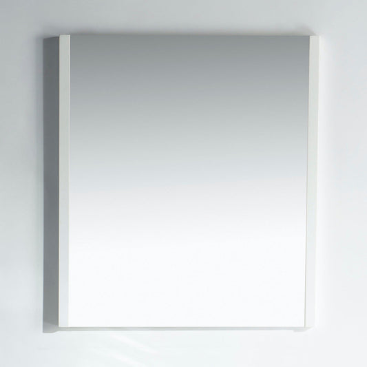 Kube Bath Aqua 28″ Mirror – Gloss White