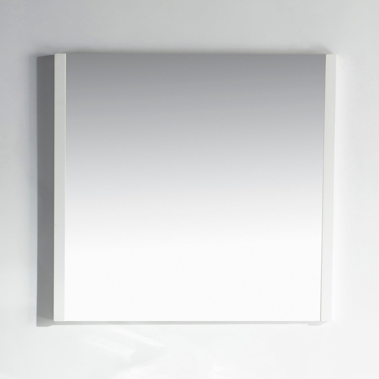 Kube Bath Aqua 35″ Mirror – Gloss White