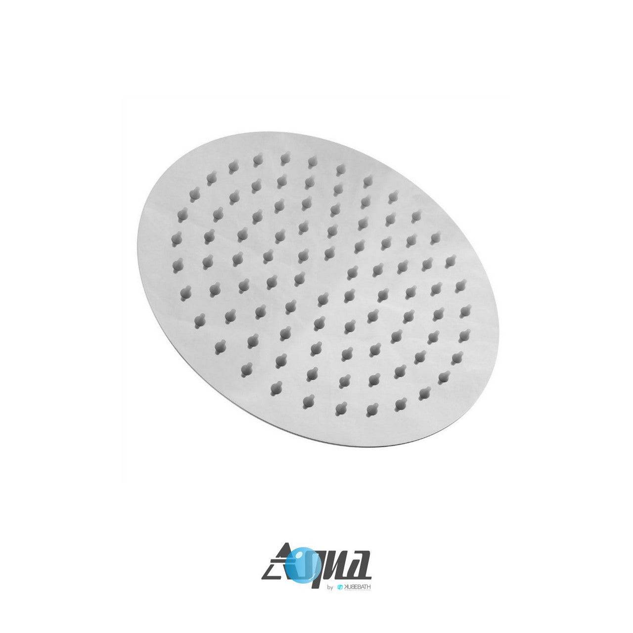 Kube Bath Aqua Rondo by Kube Bath 8" Round Rain Shower Head - Renoz