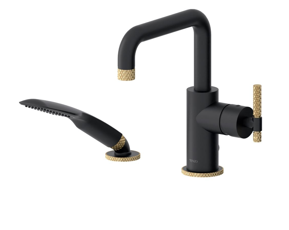 Tenzo BELLACIO-C 2 Piece Deck Mount Tub Filler