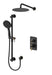 Tenzo BELLACIO-F BEPB32 T-box 2 Function Presssure Balanced Shower Kit